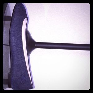 Chanel Denim Ballerina Flats